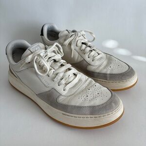 Cole Haan‎ Men's white leather Grandprø Crossover Sneaker lace up shoe size 11